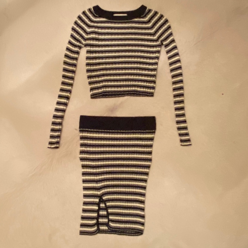 For Love and Lemons Knitz Bodycon Set.